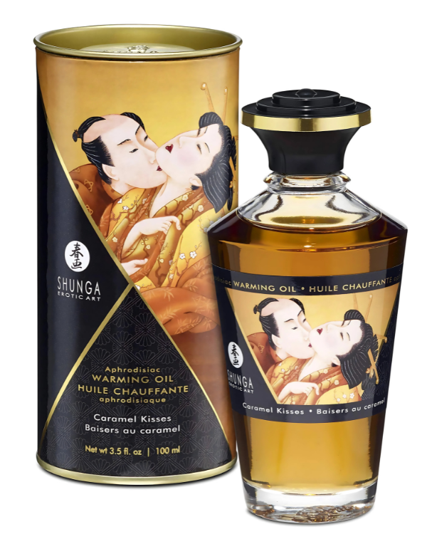 Aceite Afrodisíaco | Besos Íntimos Caramelo | Shunga