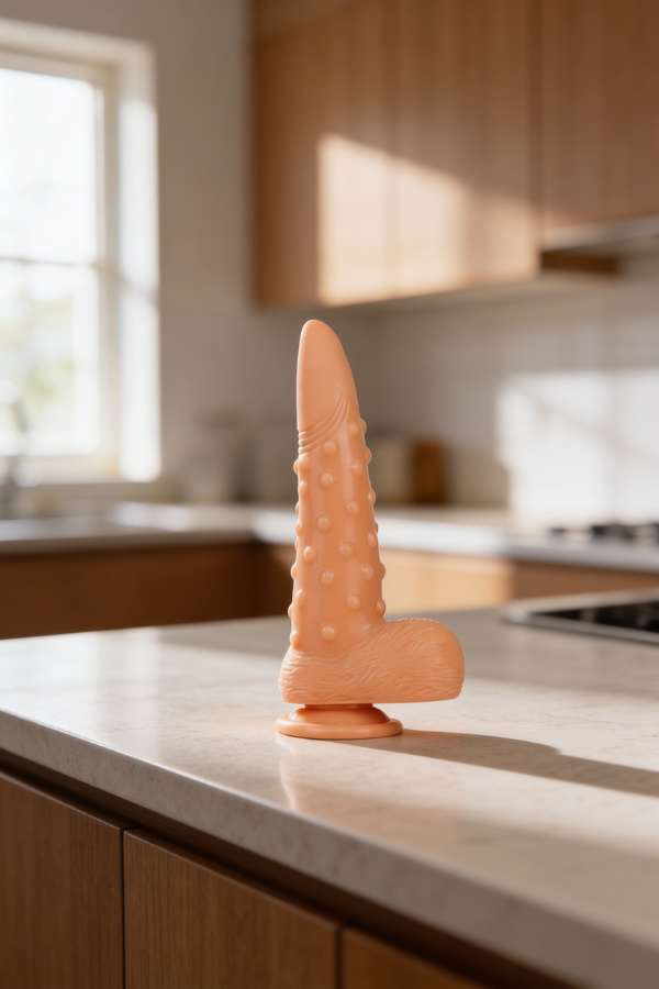 Dildo Exótico Texturizado 22 CM