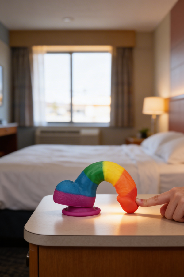 Dildo Pride Arcoíris 19 CM