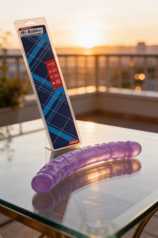 Dildo Doble Hi-Rubber Dual  32 CM