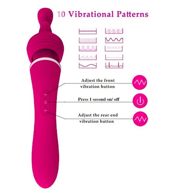 Vibrador y Micrófono | DUAL TRES CABEZALES INTERCAMBIABLES