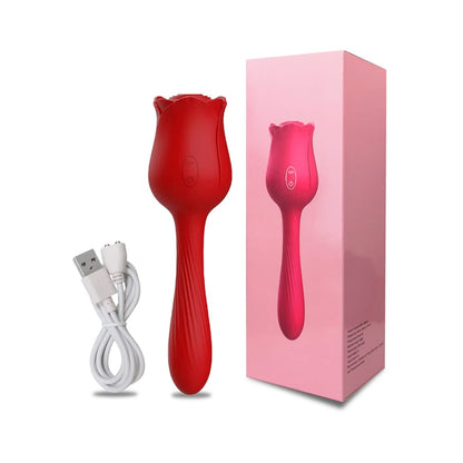 Rosa Traviesa | Vibrador Y Succionador Dual