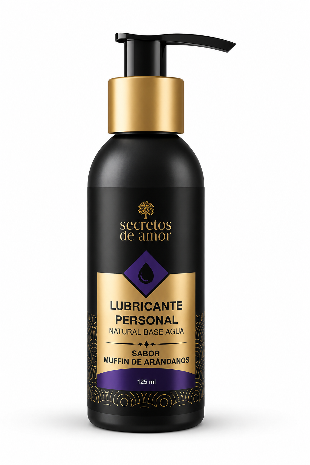 Lubricante Besable con Sabor a Muffin de Arándano
