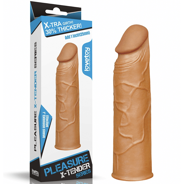 Funda para pene X-Tender +3cm LOVETOY