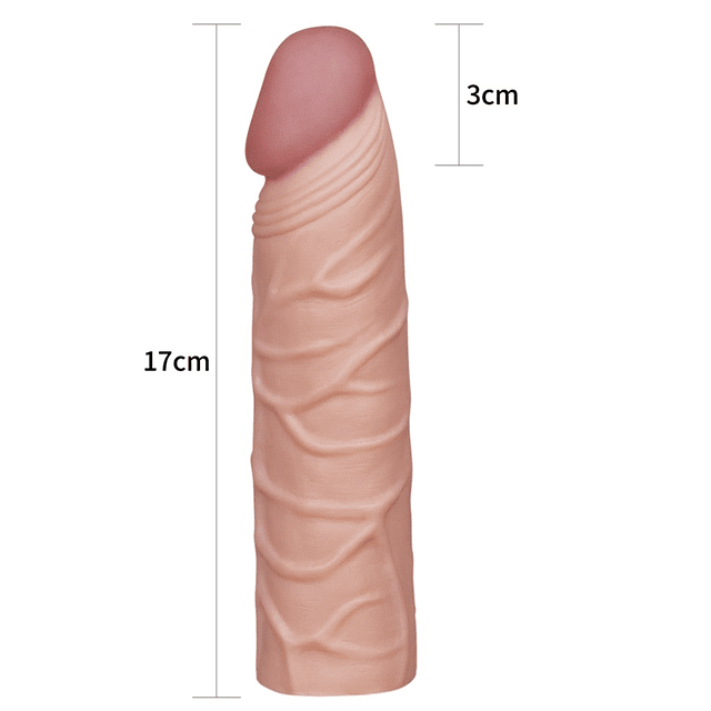 Funda para pene X-Tender +3cm LOVETOY