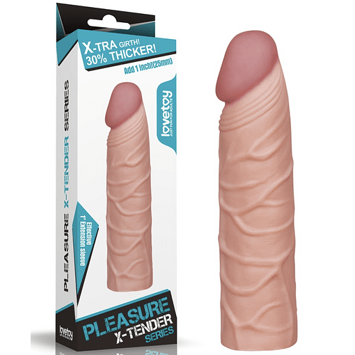 Funda para pene X-Tender +3cm LOVETOY