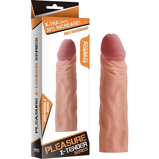 Funda para pene X-Tender +4cm LOVETOY