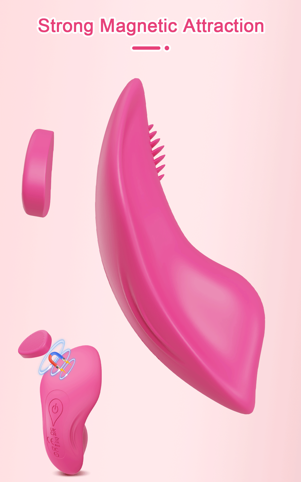 Vibrador Gemidos Para La Ropa Interior Con Aplicación
