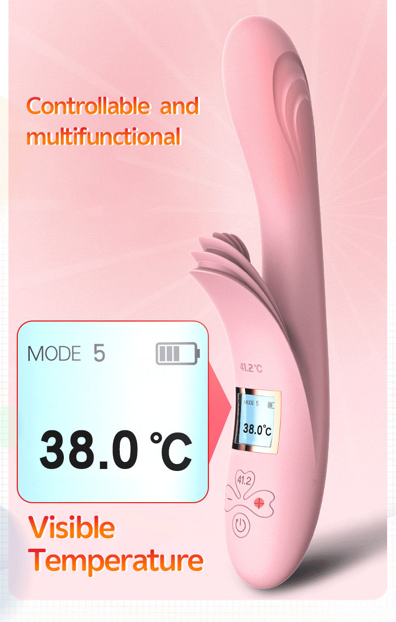 Vibrador Con Temperatura Warmboy