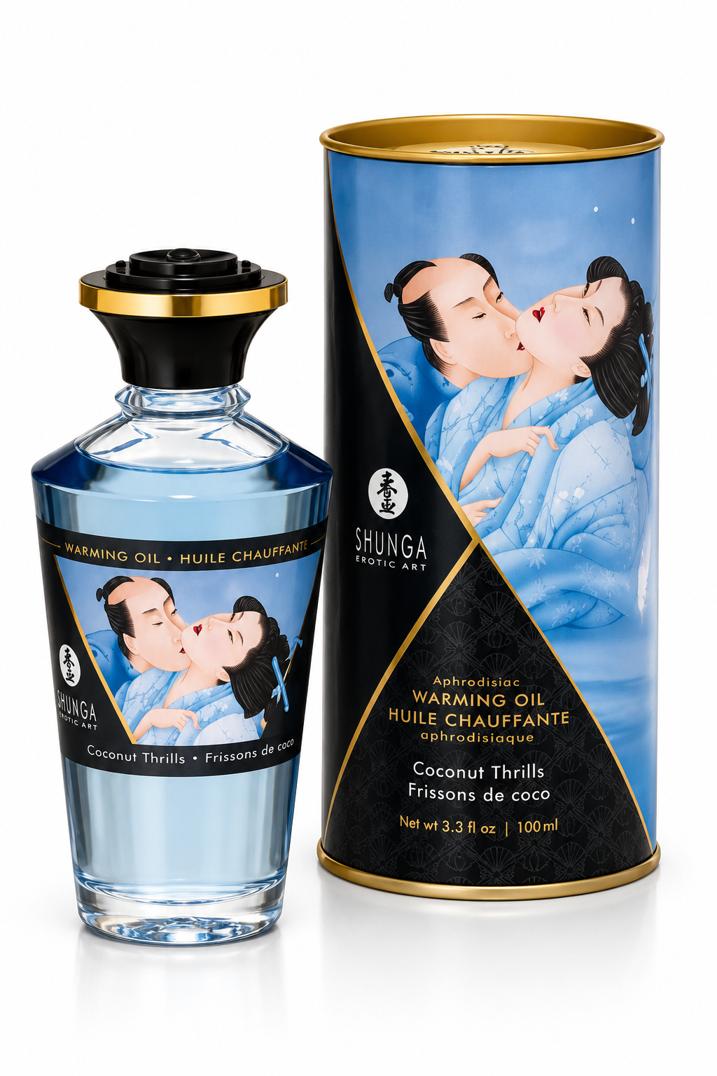 Aceite Afrodisíaco  Besos Íntimos Coco