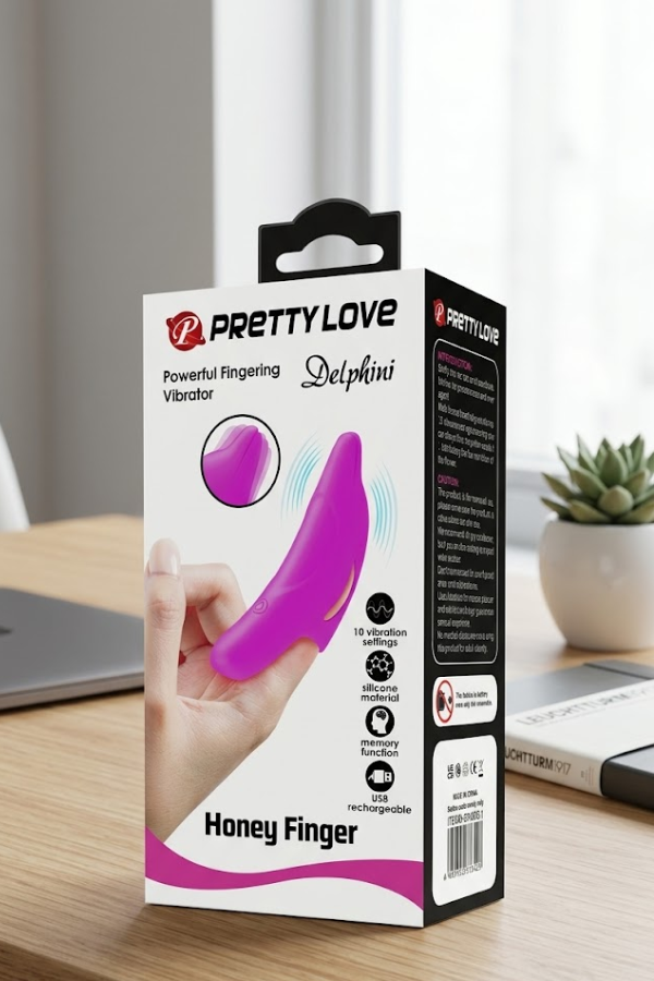 Vibrador de Dedo Dolphin – Placer en Cada Movimiento