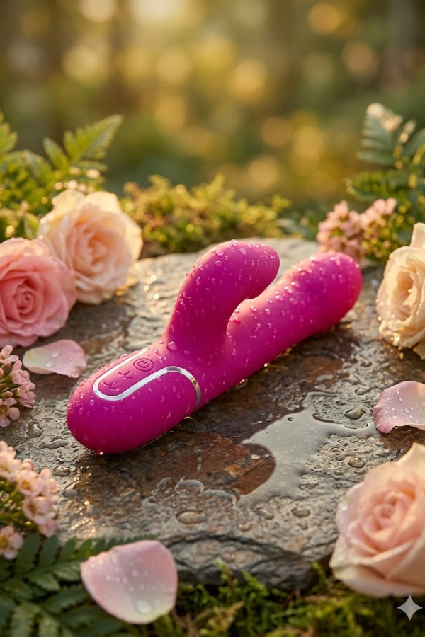 Vibrador Con Estimulador Tongue