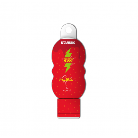 Gel Excitante Electro Shock Frutilla