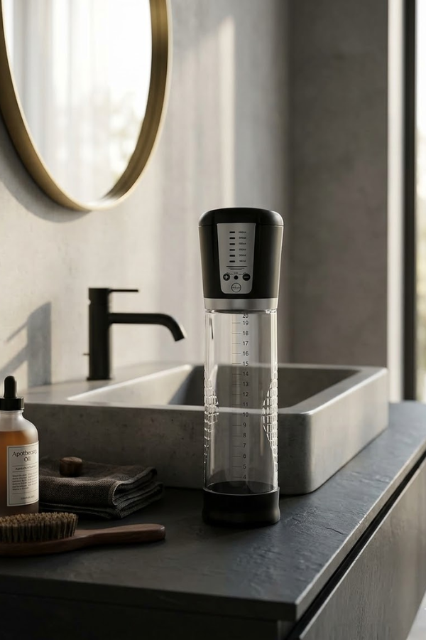 Bomba de Vacío Eléctrica ExtraMan 5 Para Erecciones Más Firmes y Potentes