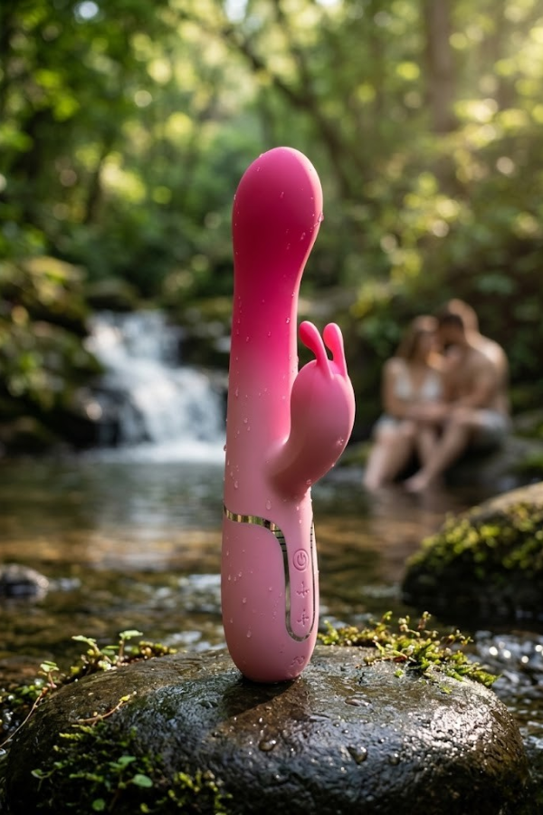 Vibrador Rabbit Deluxe  Potencia, Movimiento y Orgasmos Intensos