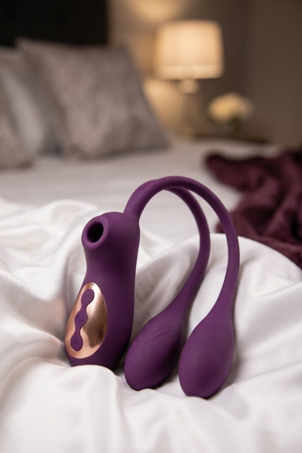 Bunny Succionador de Clítoris + Vibrador Doble