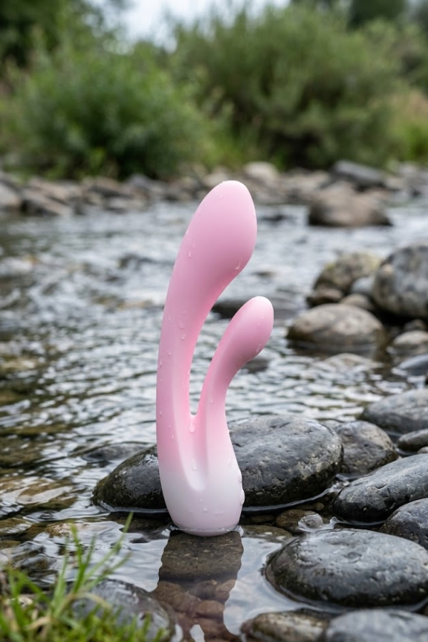 Vibrador Dual Lirio Flexible