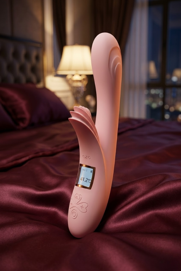 Vibrador Con Temperatura Warmboy