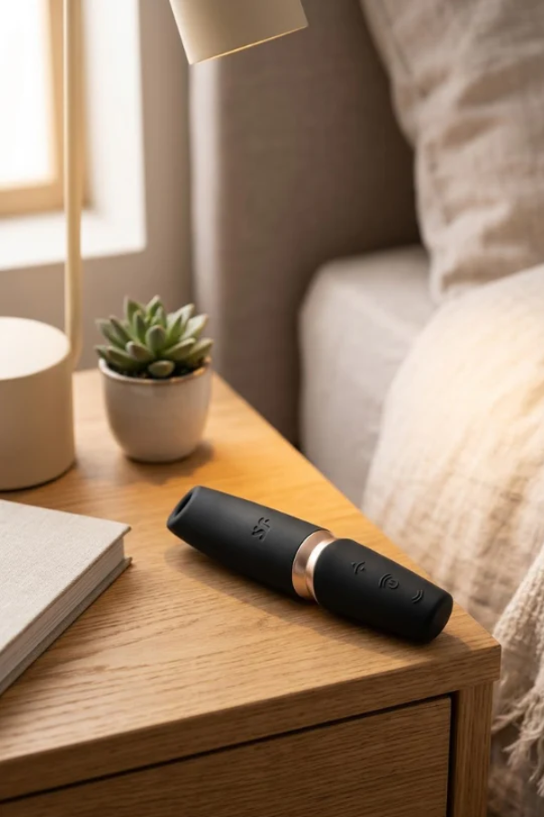Satisfyer Estimulador Clitorial Compacto con Ondas de Presión