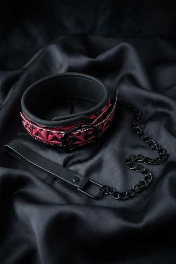 Collar Con Correa Fetish Luxury