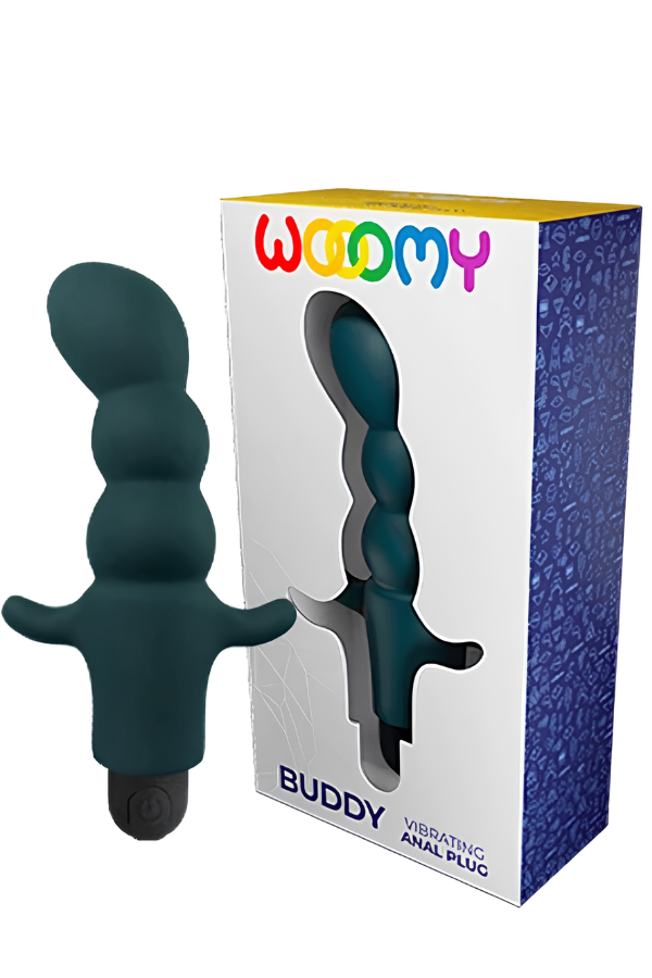 Plug Anal Vibrador Teal
