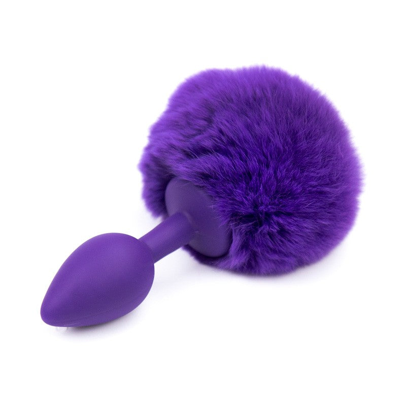 Plug Anal De Silicona | Pom Pom | Morado