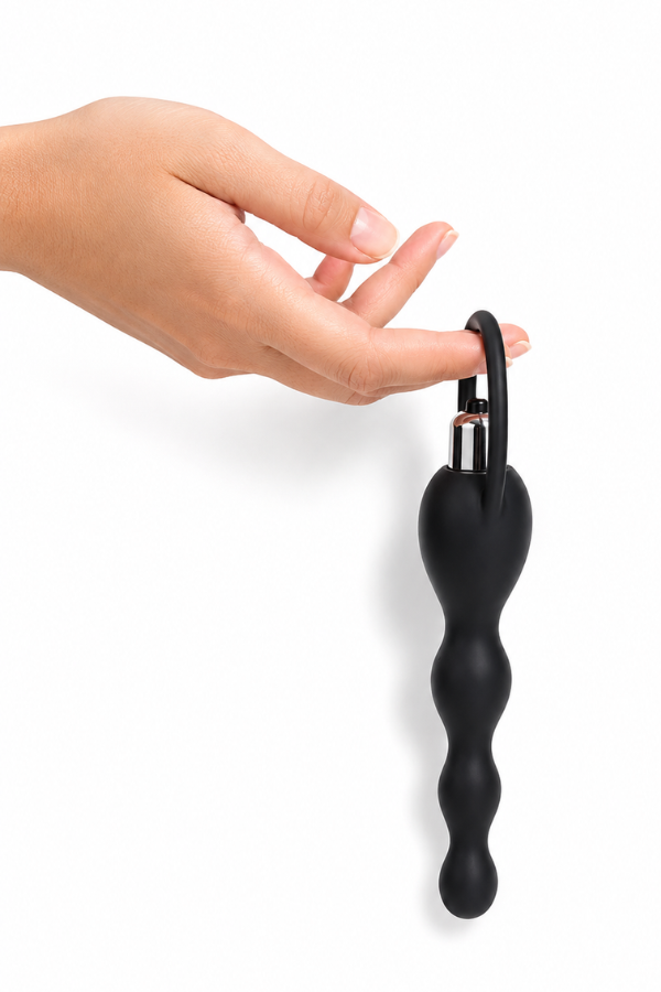 Anal Beads Vibrating Silicone