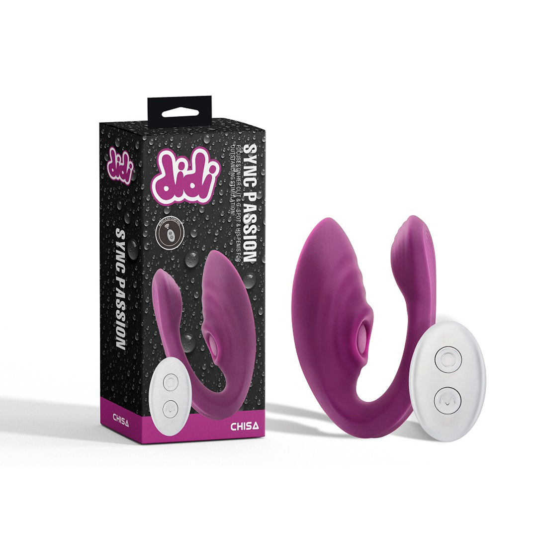 Vibrador Succionador Passion Control a Distancia DIDI CHISA