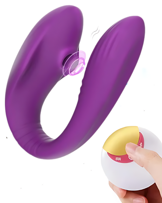 Vibrador y Succionador | Mystic Pleasure | Con Control Remoto