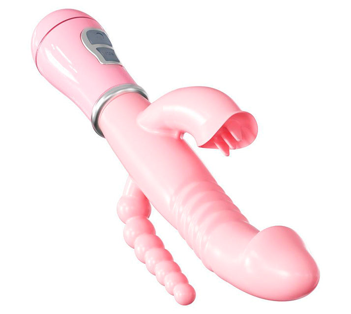 Vibrador Triple Estimulación | Lengüitas Traviesas