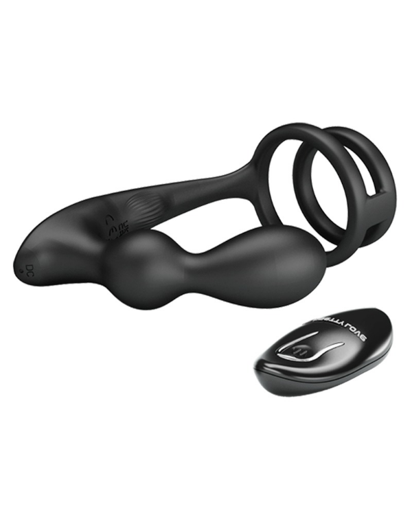 Anillo y Vibrador Anal Con Control Remoto