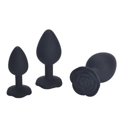 Kit De Plugs | Rose Romántic Black