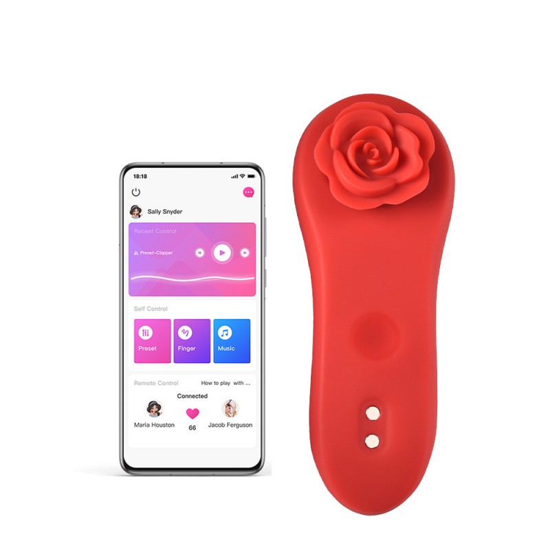 Vibrador Magic Rose | Inalámbrico | Con Aplicación