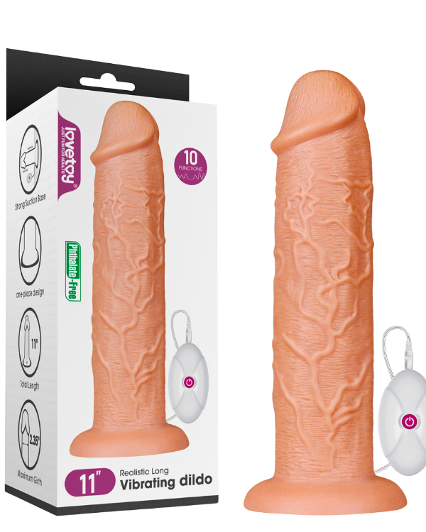 Dildo Vibrador | King Legendary Realistic | 28 CM