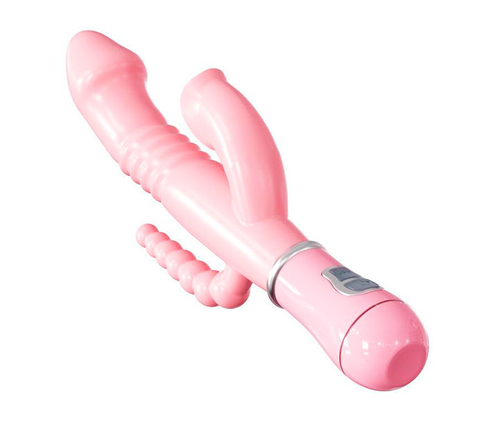 Vibrador Triple Estimulación | Lengüitas Traviesas