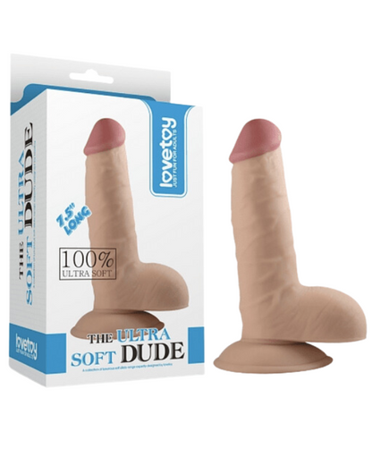 Dildo Realista THE ULTRA SOFT DUDE 18cm