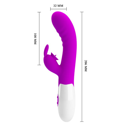 Vibrador Con Estimulador | Cerberus