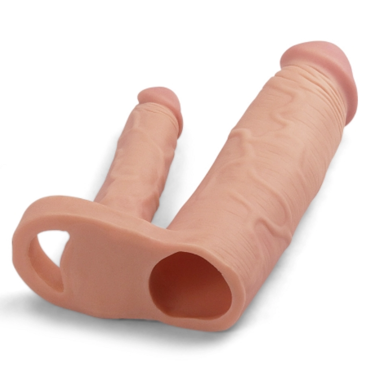 Funda Doble para pene X-Tender +5,5cm