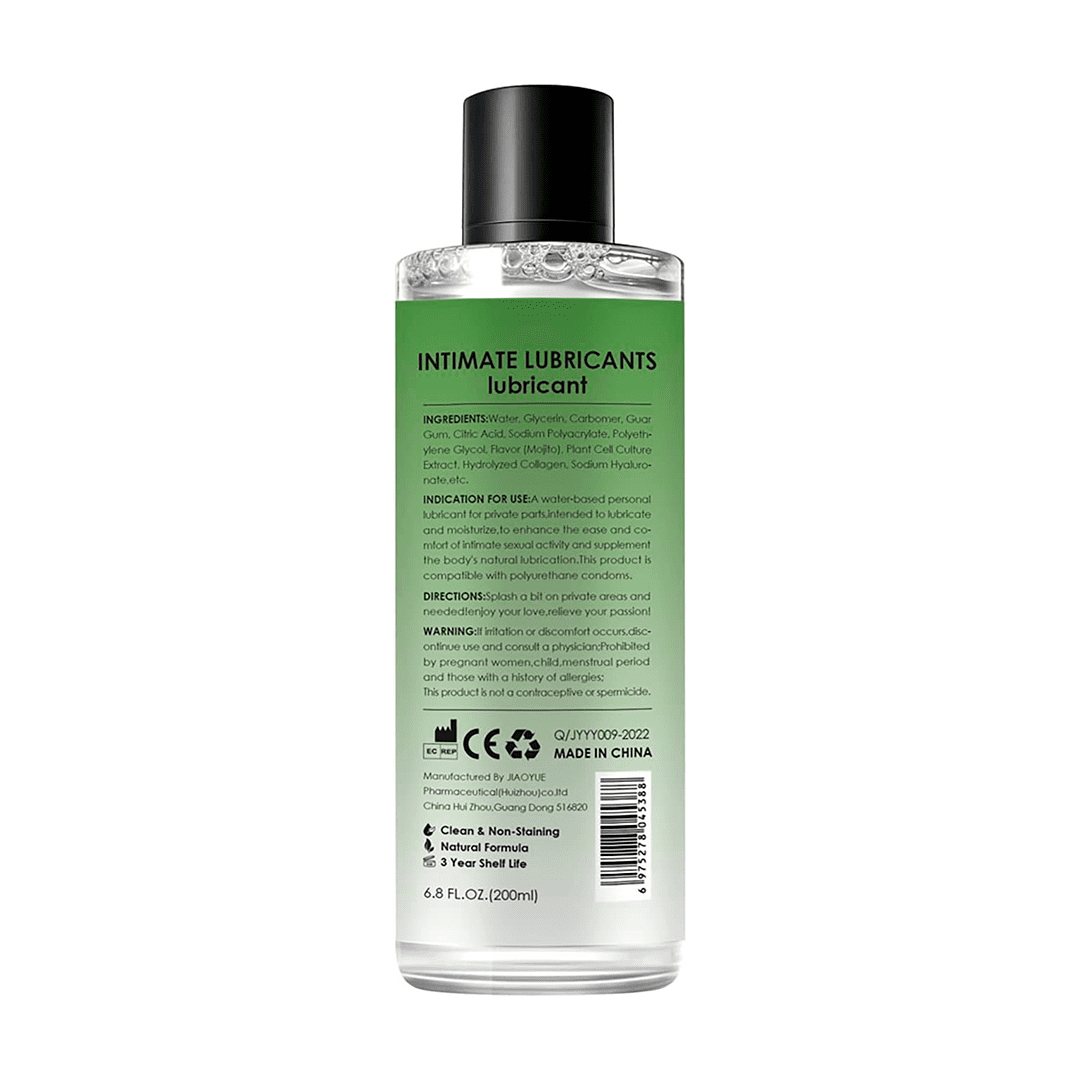 Lubricante Neutro | Sabor mojito 200Ml