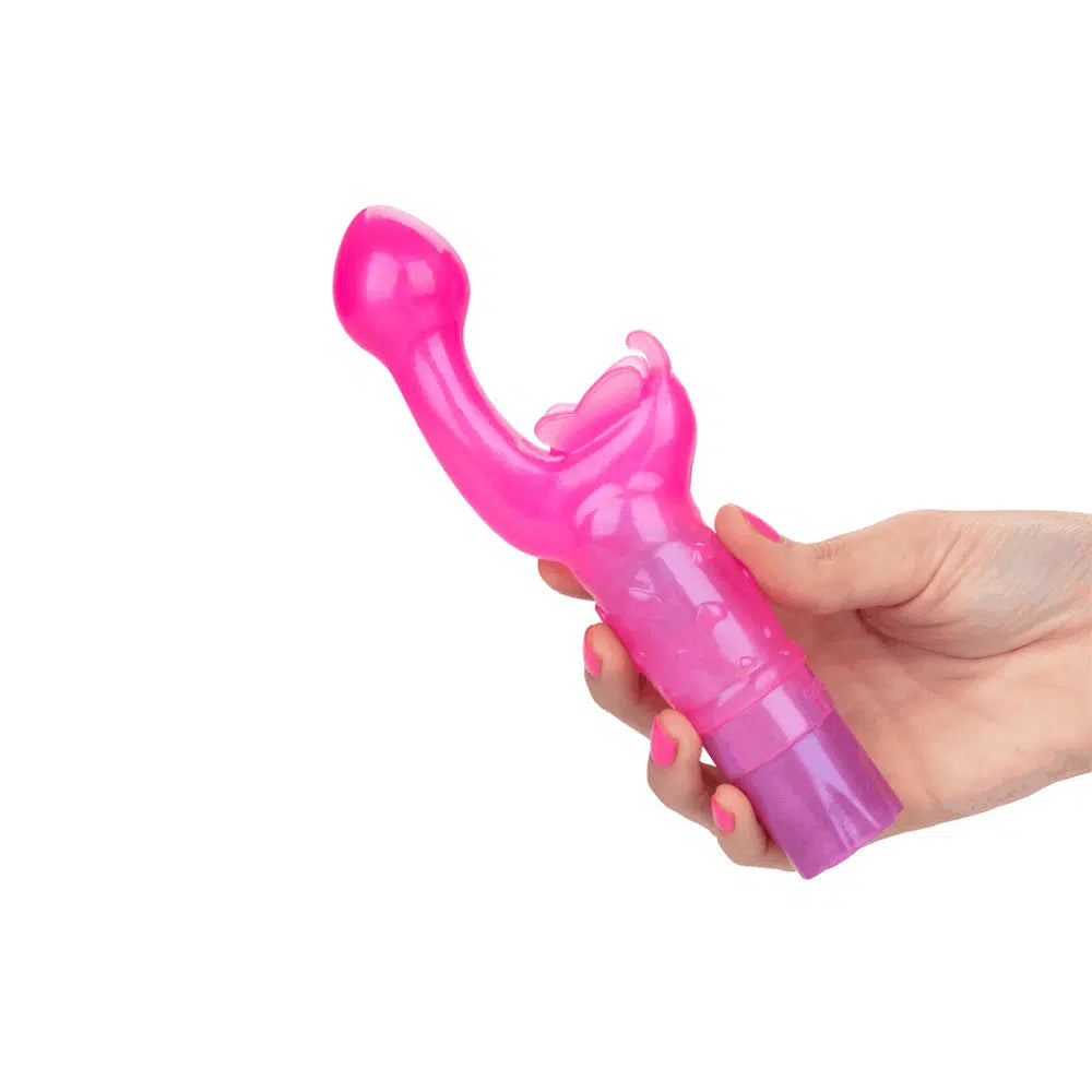 Butterfly Kiss Vibrador Dual Rosa