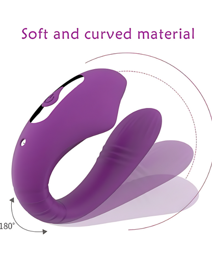 Vibrador y Succionador | Mystic Pleasure | Con Control Remoto