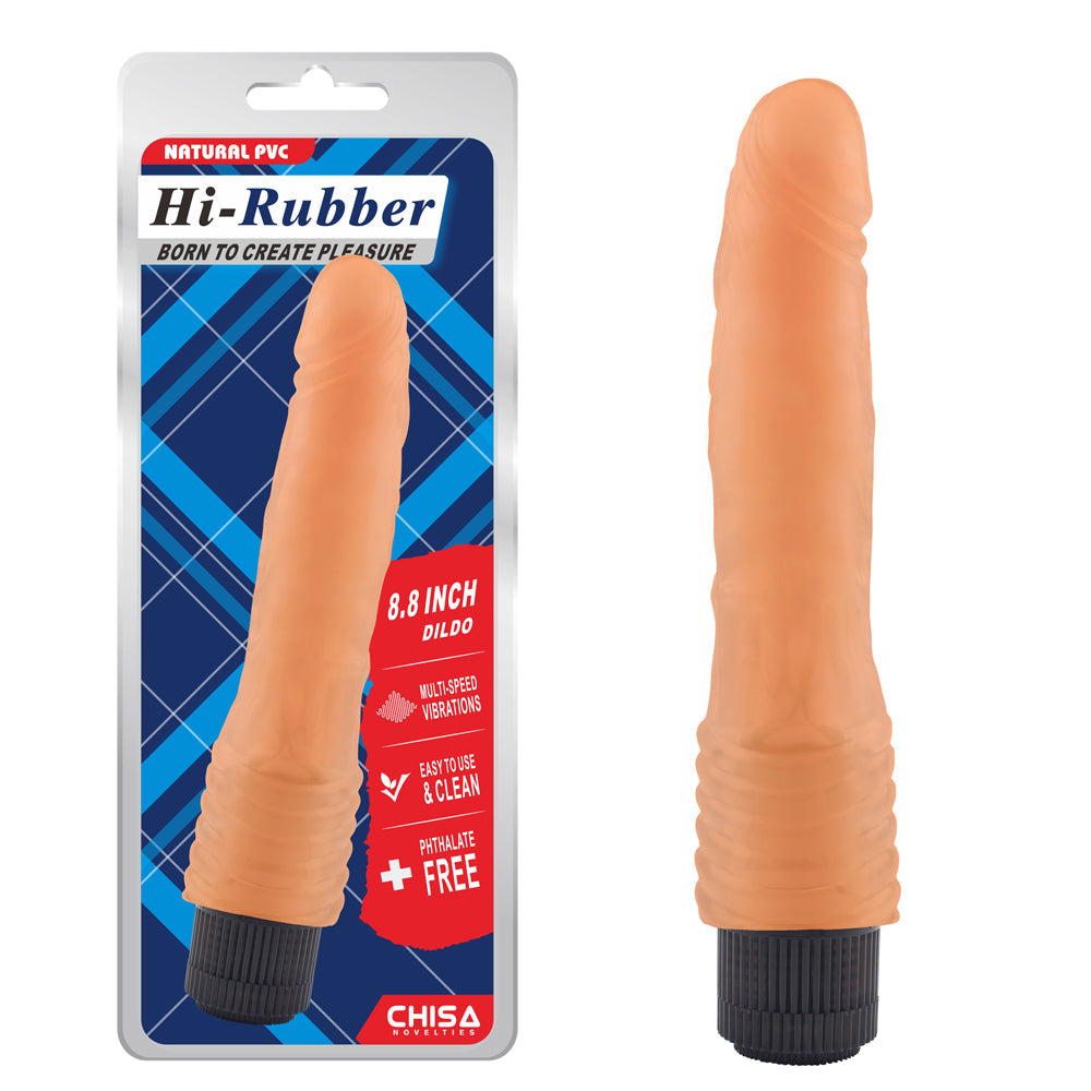 Vibrador Suave | BOOM HI-RUBBER CHISA | 21 CM