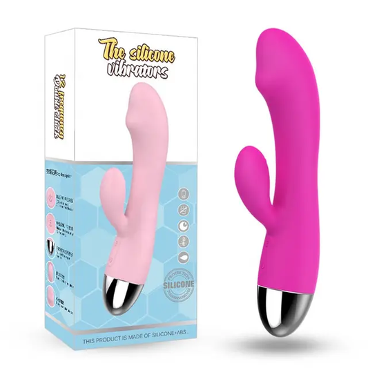 Vibrador Doble Orgasmo Fucsia