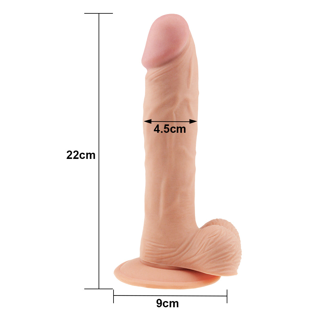 Dildo Realista | THE ULTRA SOFT DUDE LOVETOY 22CM