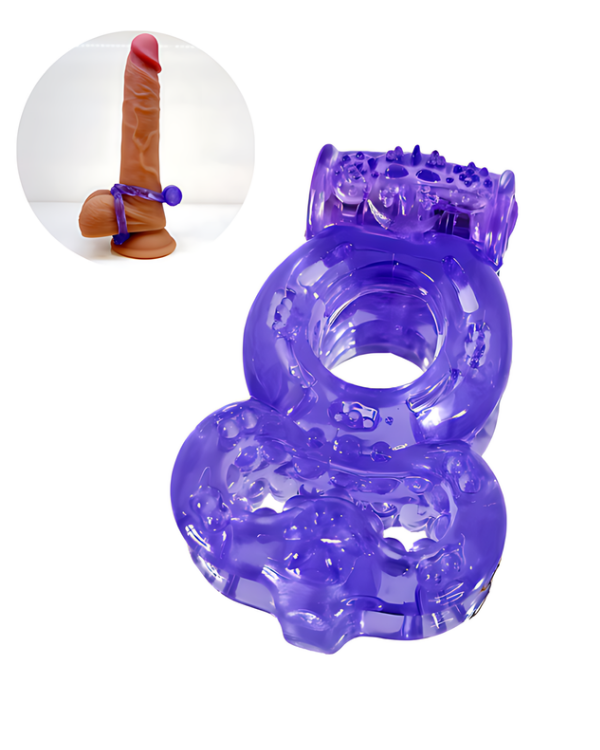 Anillo Vibrador | Doble Purple