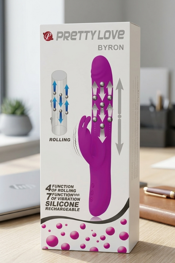 Vibrador Bunny Thrust Sube y Baja