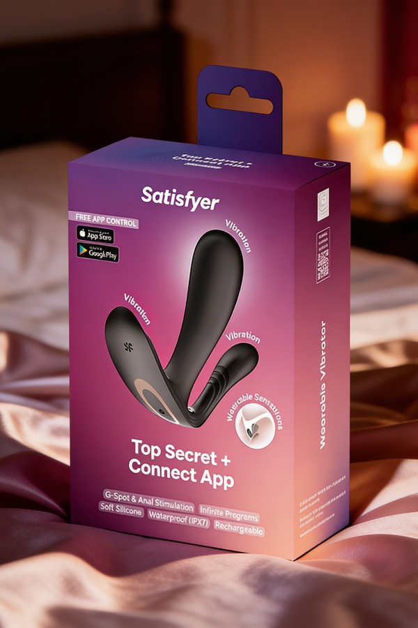 Vibrador Doble Placer Con Aplicación
