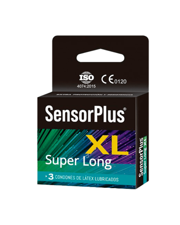 Condones Sensor Plus Super Long – Talla XL