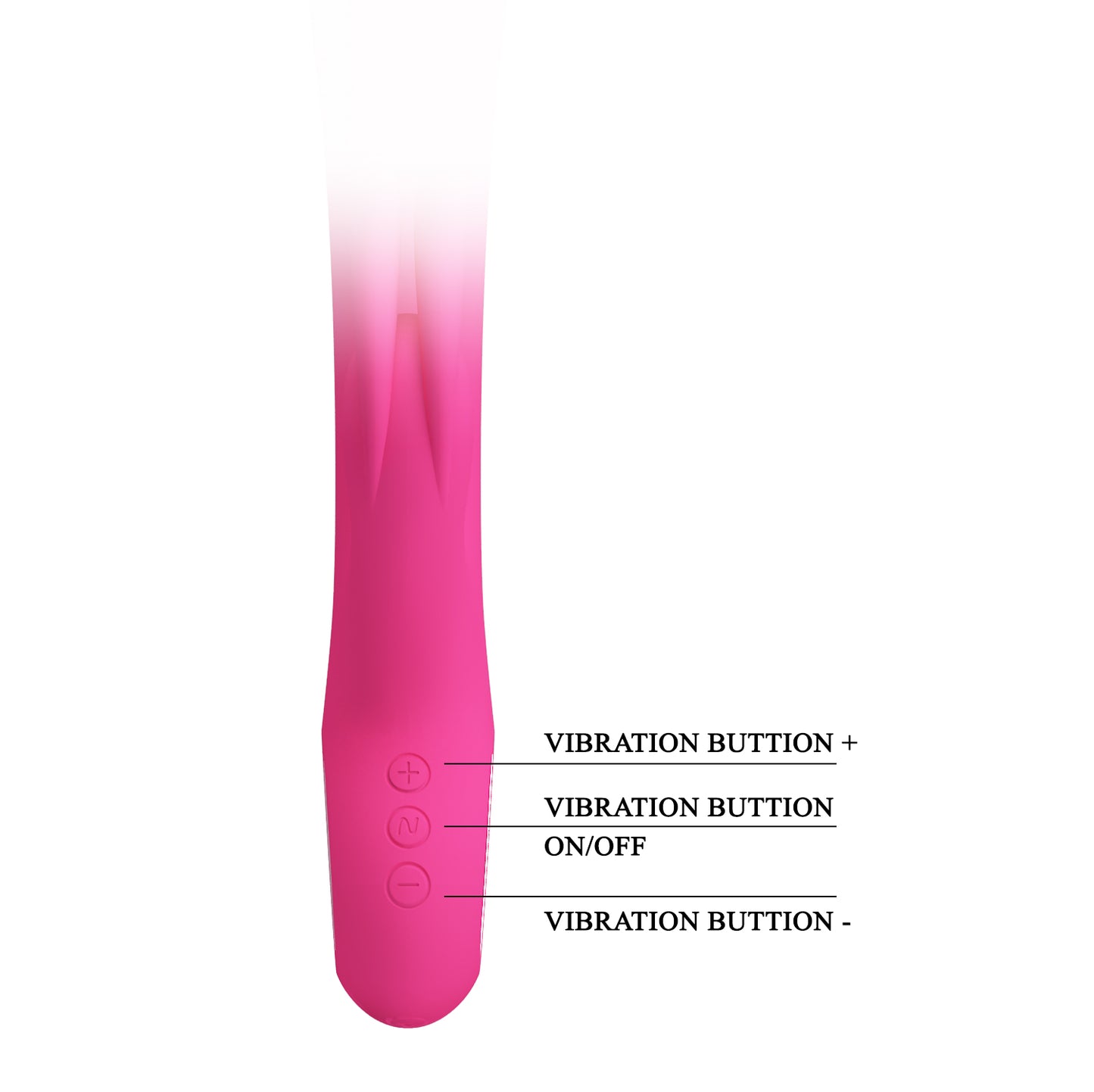 Vibrador Doble | Carina Rosa | Recargable