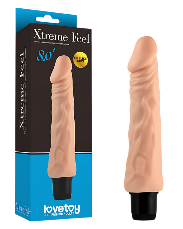 Dildo Vibrador Realístico  | Real Feel | 20 CM